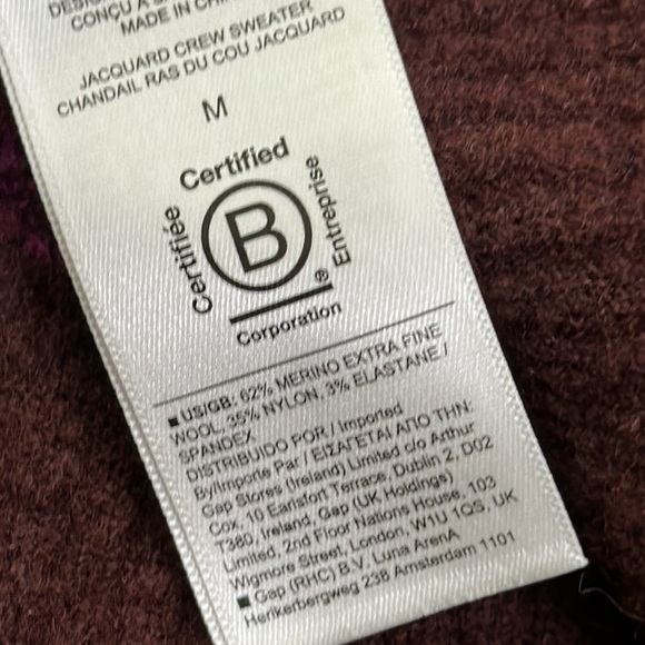 Athleta wool blend ombré sweater size medium - Picture 10 of 10